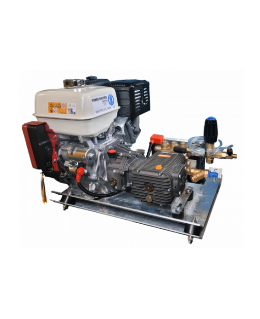 Honda GX390 Electric Start Skid Plate Pressure Washer