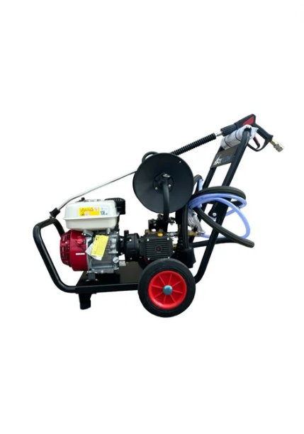 Honda GX200 14Lpm/2200Psi Gearbox Drive Pressure Washer with Reel