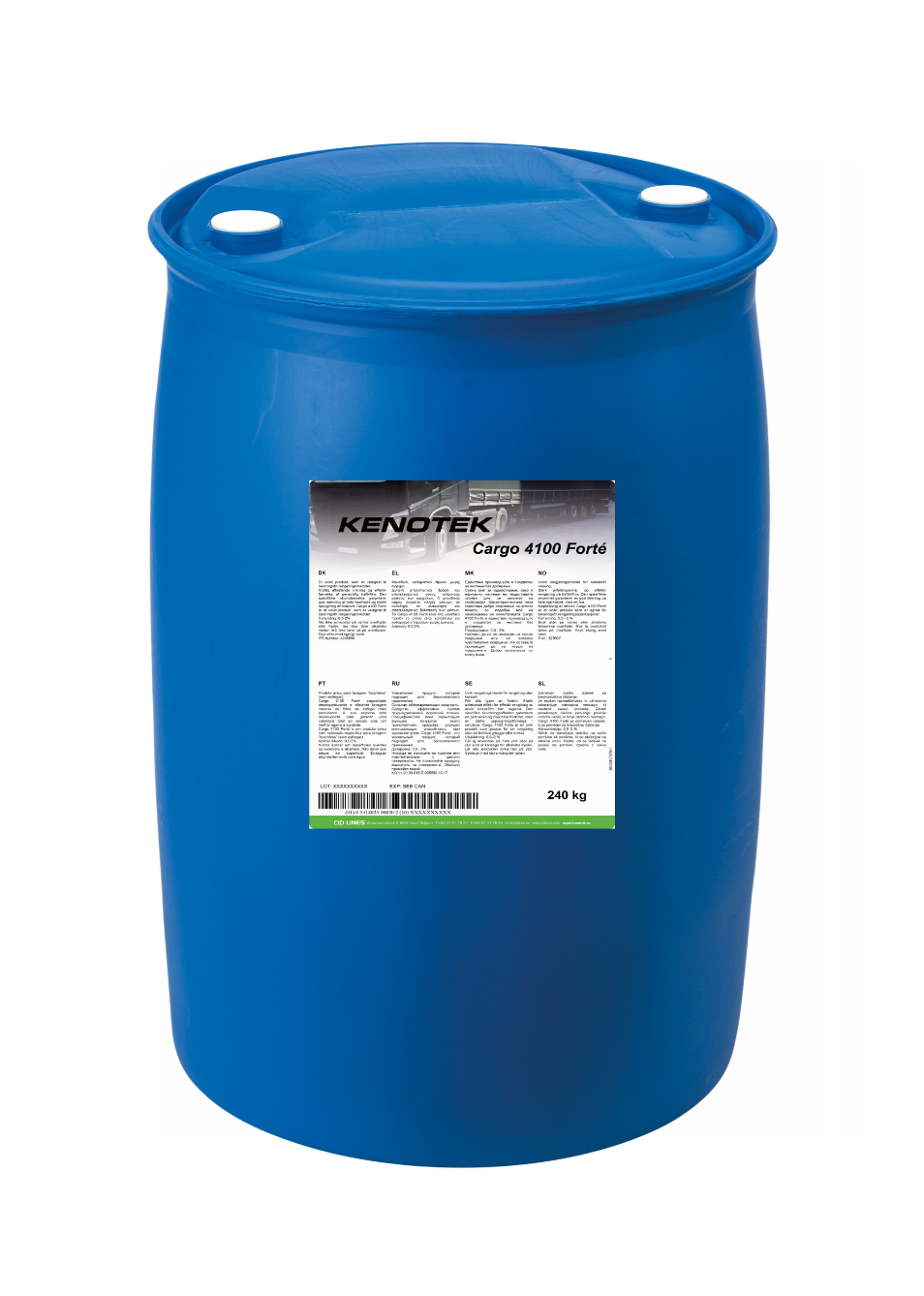 KENOTEK Cargo 4100 Forté 240Kg (Contactless Snow Foam & Prewash)