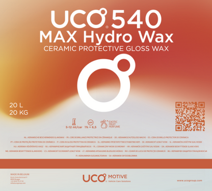 UCO 540 Max Hydro Wax 20Ltr